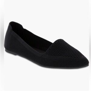 NEW MIA Corinne Knit Flat Black Shoe Size 7.5 NIB